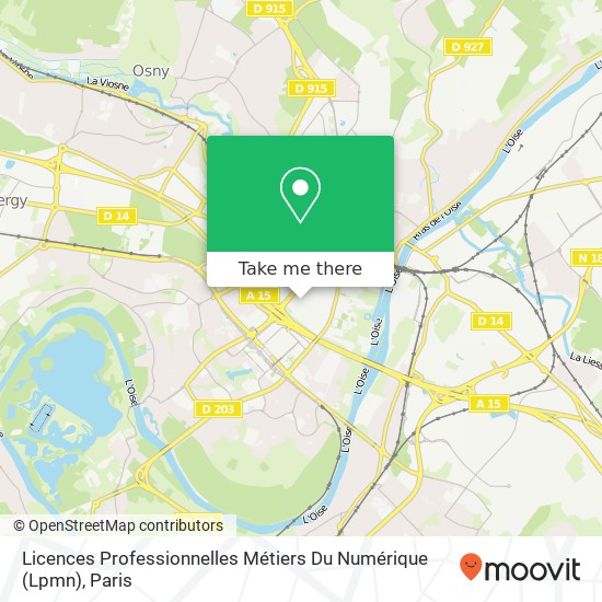 Mapa Licences Professionnelles Métiers Du Numérique (Lpmn)