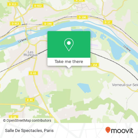 Salle De Spectacles map