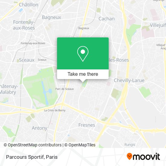 Parcours Sportif map