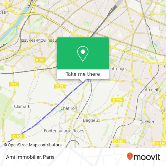 Ami Immobilier map