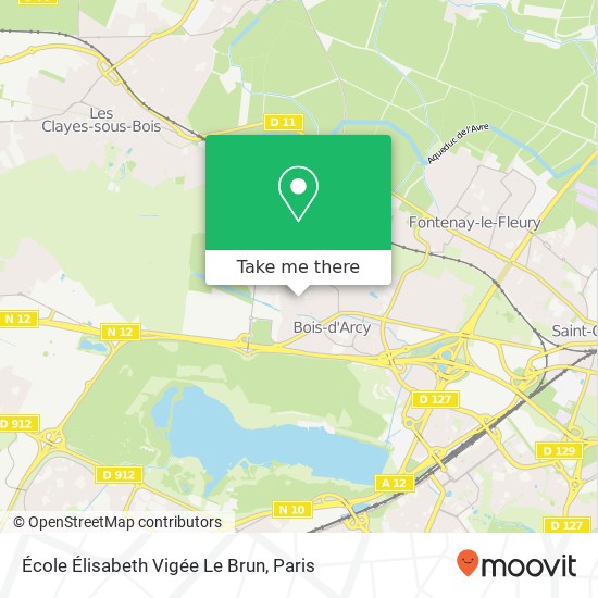 École Élisabeth Vigée Le Brun map