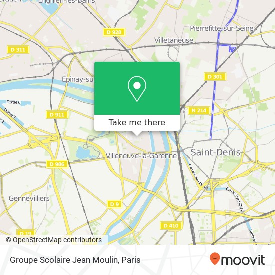 Groupe Scolaire Jean Moulin map