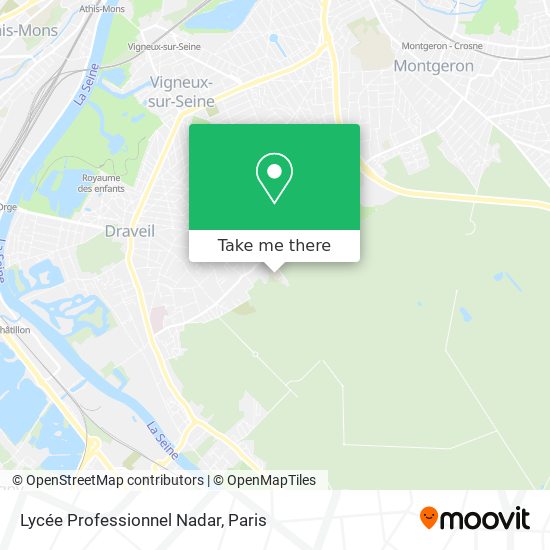 Lycée Professionnel Nadar map