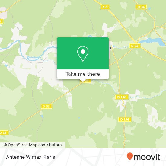 Antenne Wimax map
