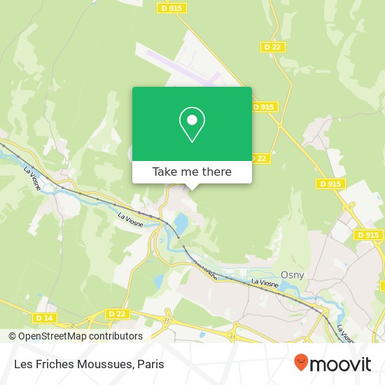 Les Friches Moussues map