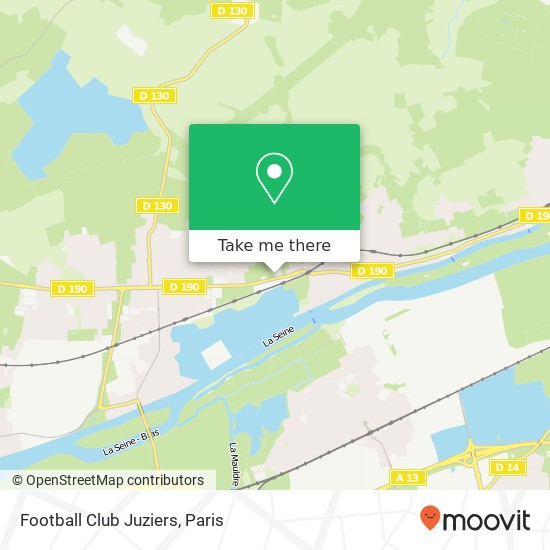 Mapa Football Club Juziers