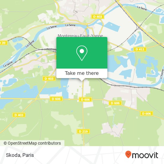 Skoda map