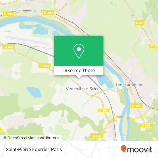 Saint-Pierre Fourrier map