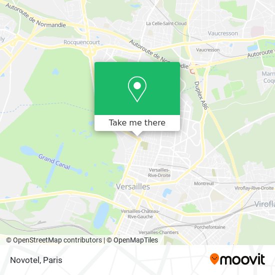 Novotel map