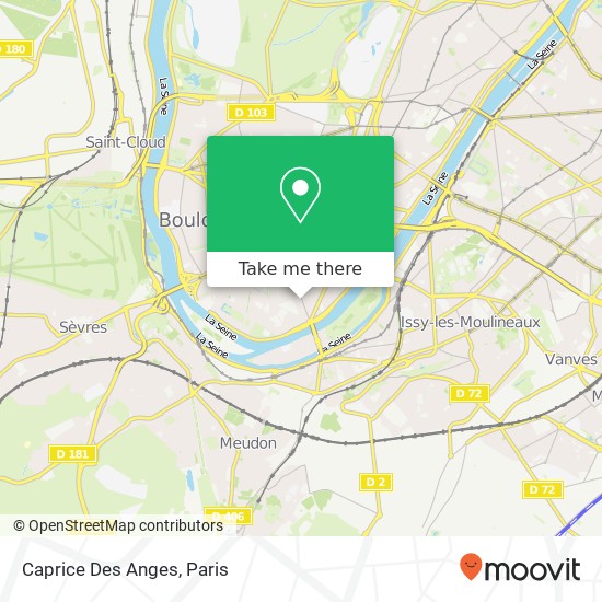 Caprice Des Anges map