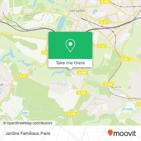 Jardins Familiaux map