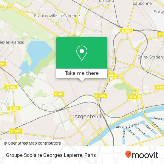 Mapa Groupe Scolaire Georges Lapierre