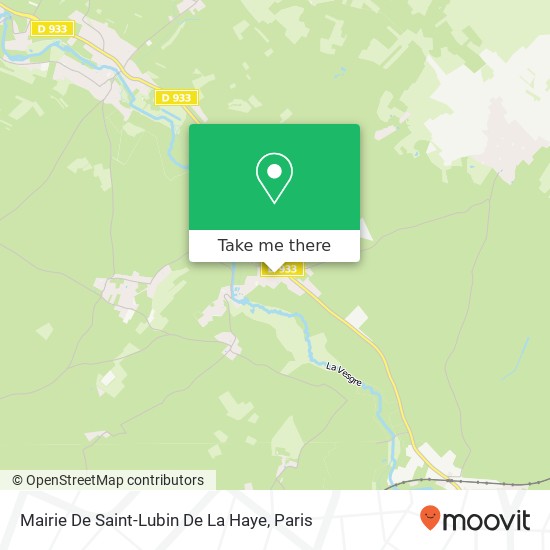 Mapa Mairie De Saint-Lubin De La Haye