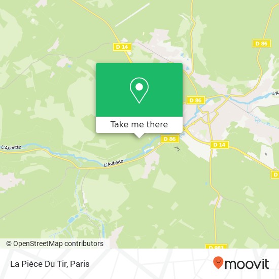 La Pièce Du Tir map
