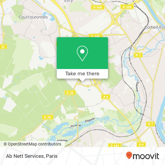 Mapa Ab Nett Services