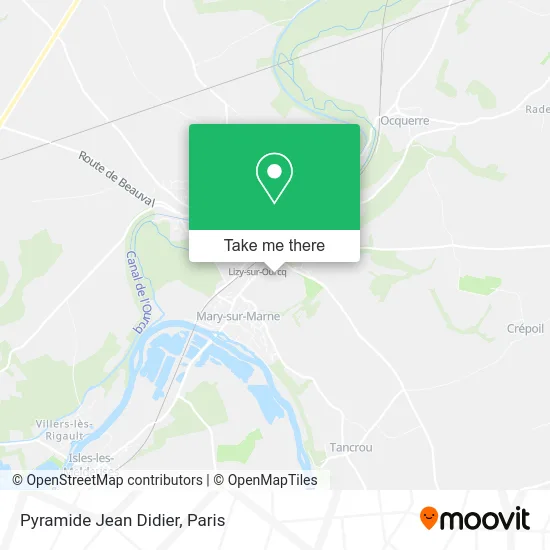 Pyramide Jean Didier map