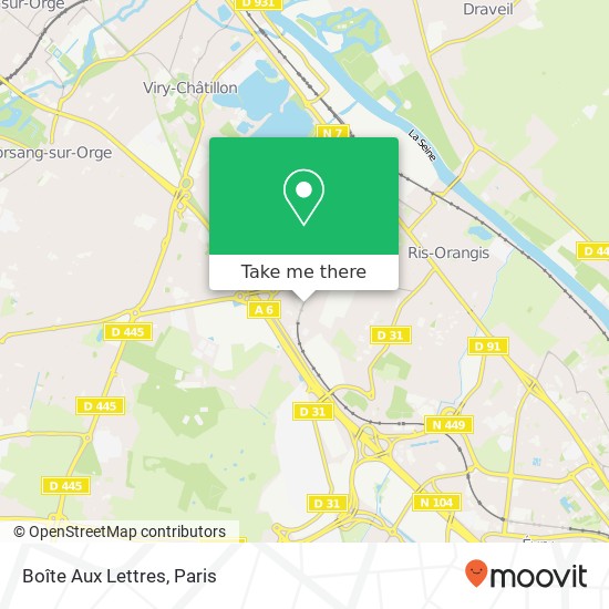 Boîte Aux Lettres map