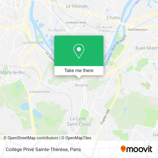 Collège Privé Sainte-Thérèse map