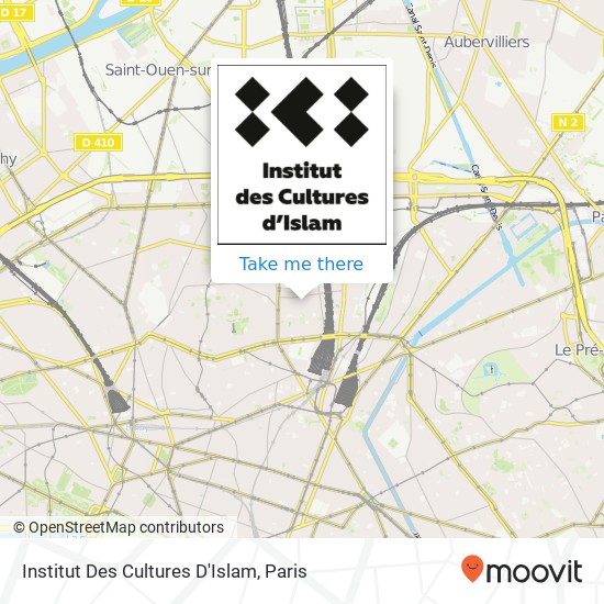 Institut Des Cultures D'Islam map