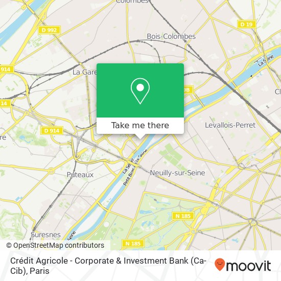 Crédit Agricole - Corporate & Investment Bank (Ca-Cib) map