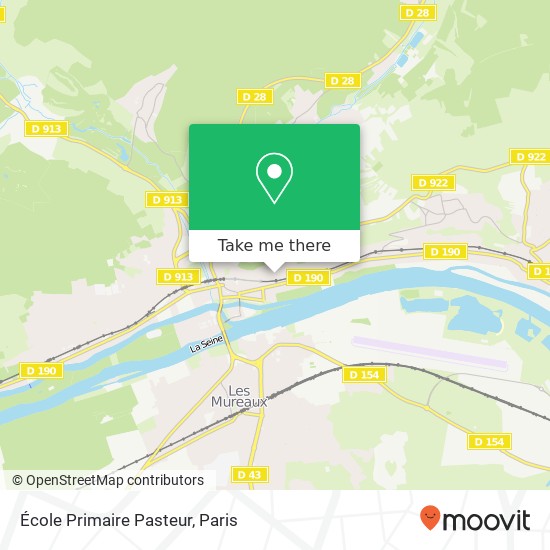 Mapa École Primaire Pasteur