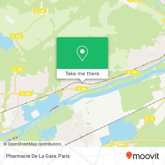 Pharmacie De La Gare map