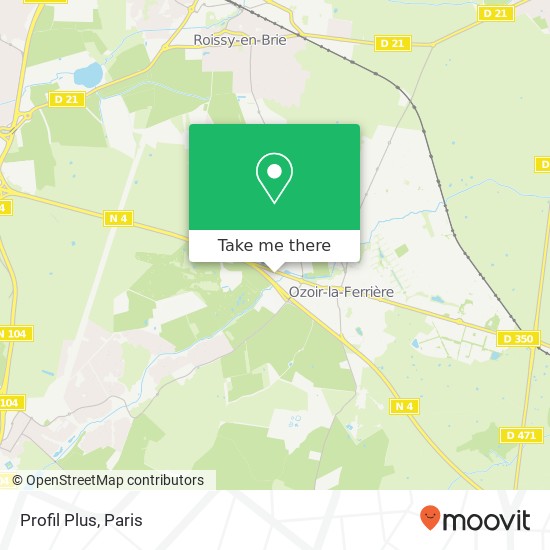 Profil Plus map