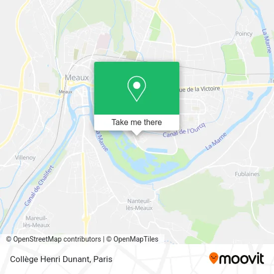 Collège Henri Dunant map