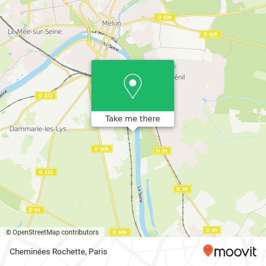 Cheminées Rochette map