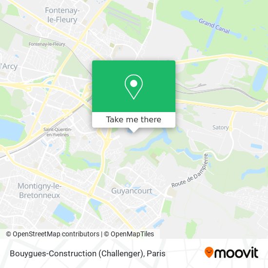 Mapa Bouygues-Construction (Challenger)