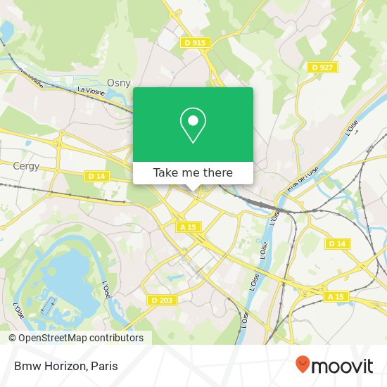 Bmw Horizon map