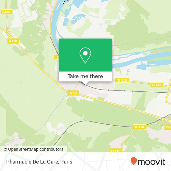 Mapa Pharmacie De La Gare