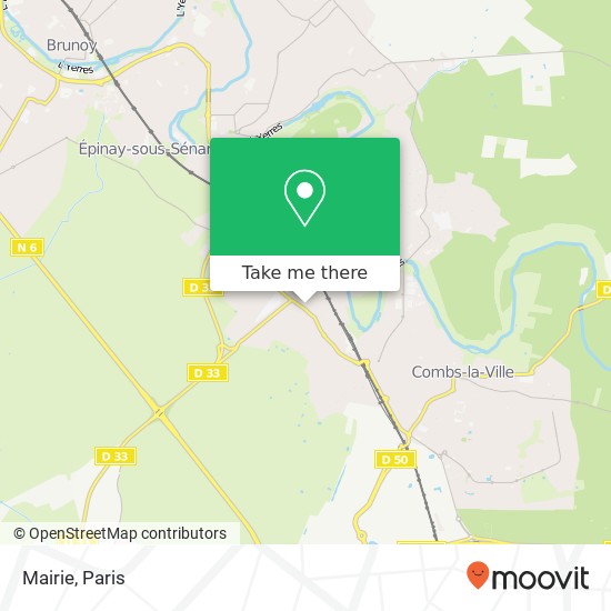 Mairie map