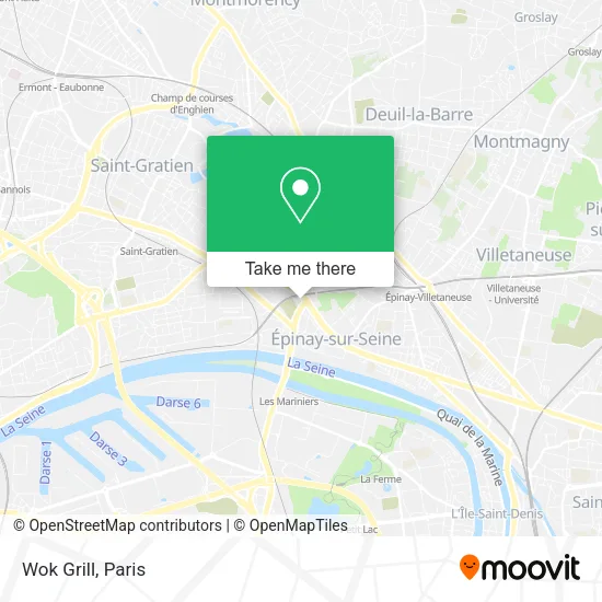 Wok Grill map