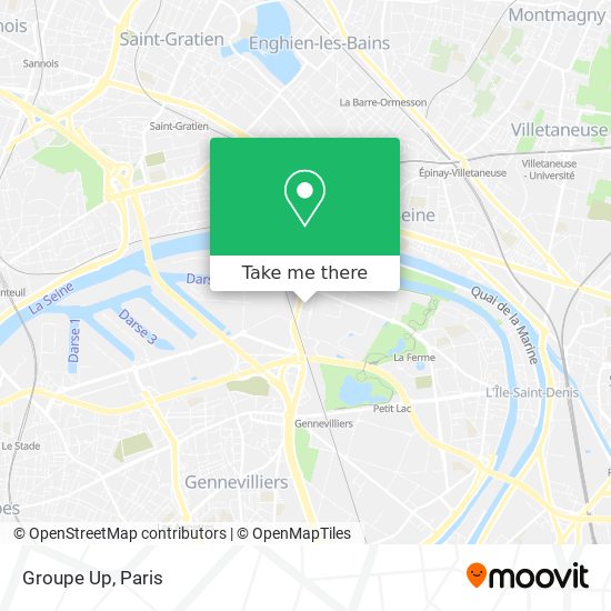 Groupe Up map