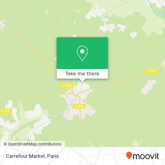 Carrefour Market map