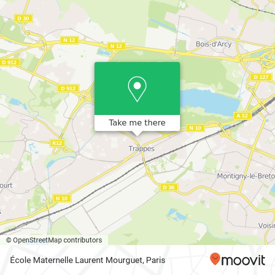 École Maternelle Laurent Mourguet map