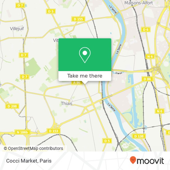 Cocci Market map