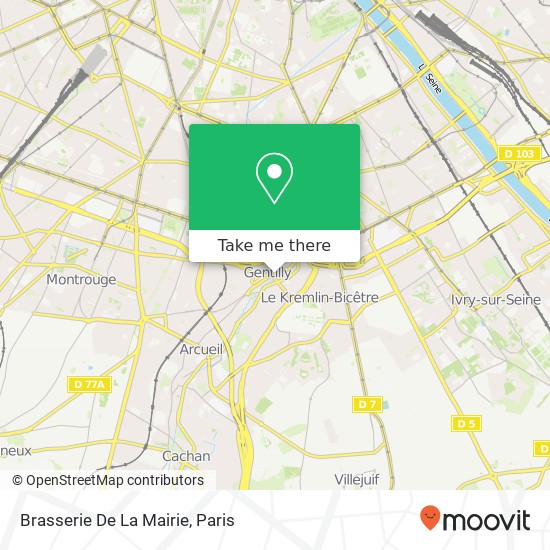 Brasserie De La Mairie map