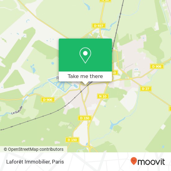 Mapa Laforêt Immobilier