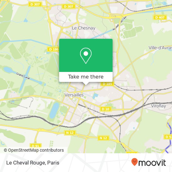 Le Cheval Rouge map