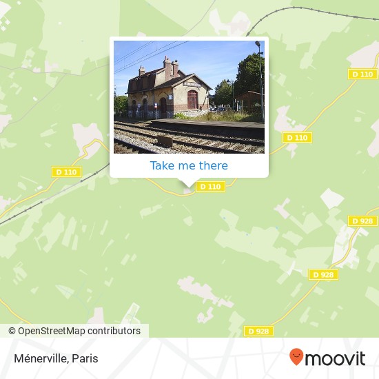 Ménerville map