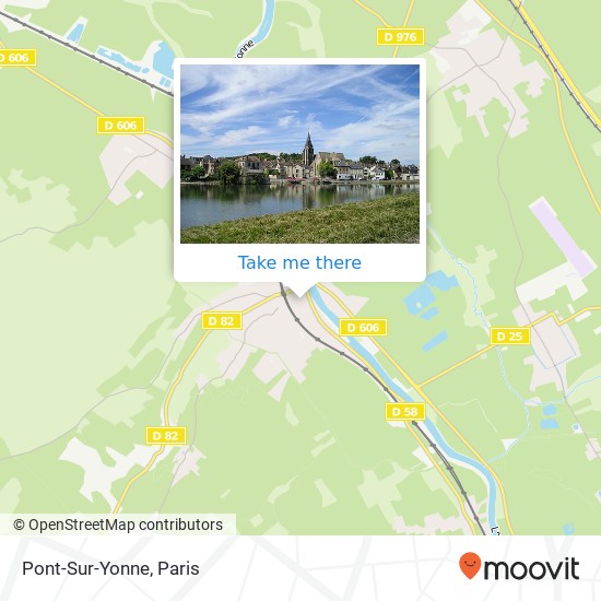 Pont-Sur-Yonne map