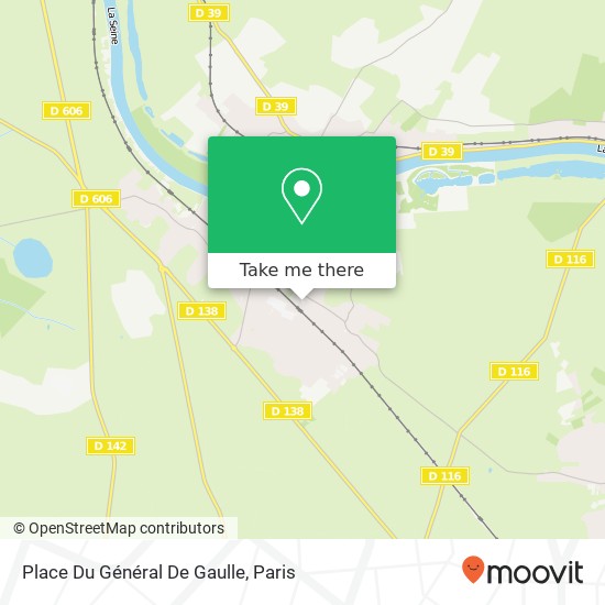 Mapa Place Du Général De Gaulle