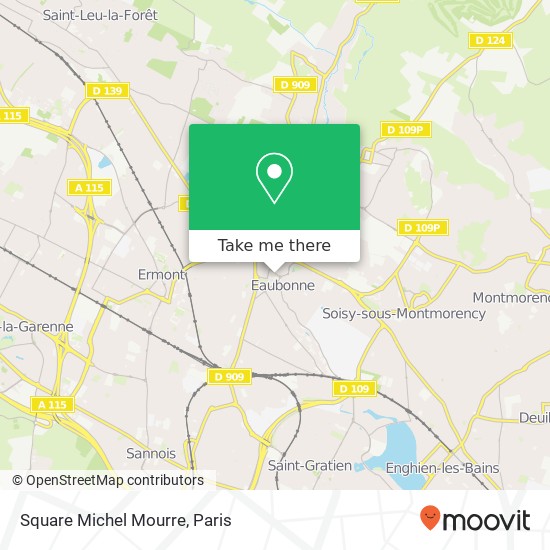 Square Michel Mourre map