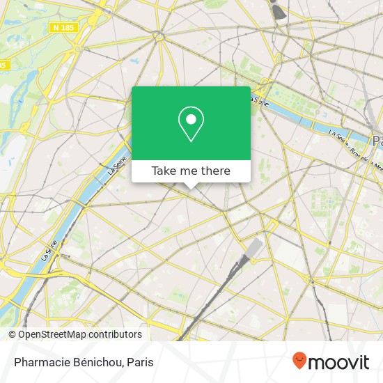 Pharmacie Bénichou map
