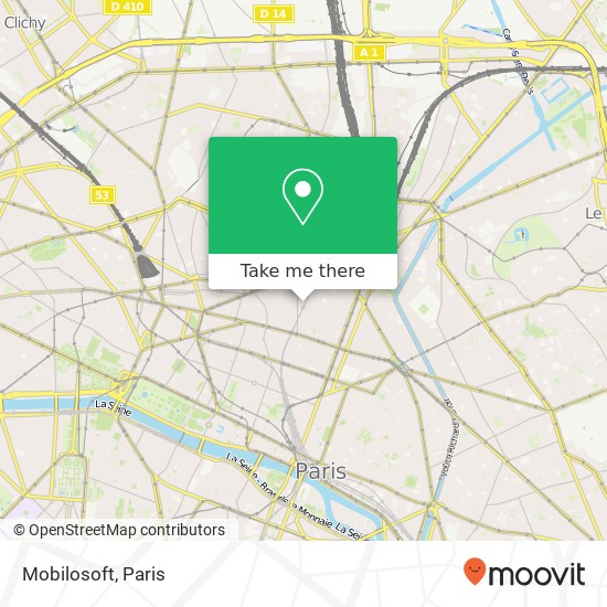 Mapa Mobilosoft