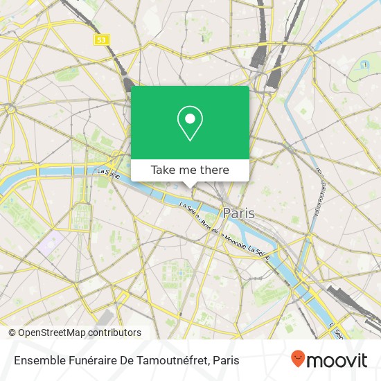 Mapa Ensemble Funéraire De Tamoutnéfret