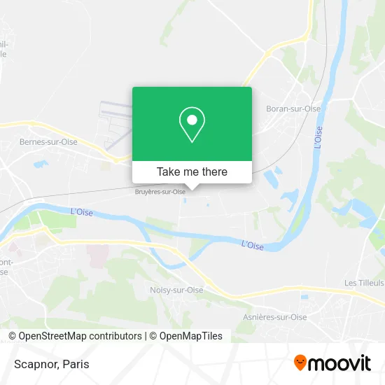 Scapnor map