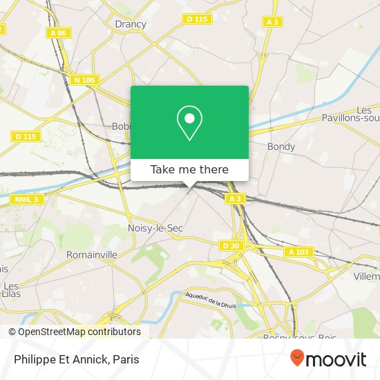 Mapa Philippe Et Annick